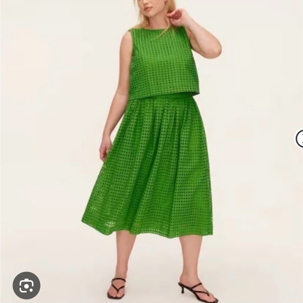 Kate Spade for Target green top and skirt